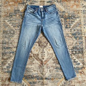 Gilded Intent High rise Ankle Skinny Jeans Size 30 Buckle Brand